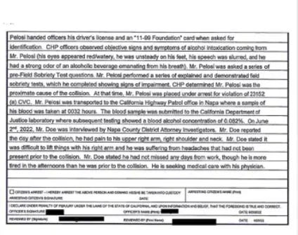 New Details on Paul Pelosi Arrest Reveal He Allegedly Had More Than Just Alcohol in His System FZMtdGcWAAE5IpX?format=png&name=small