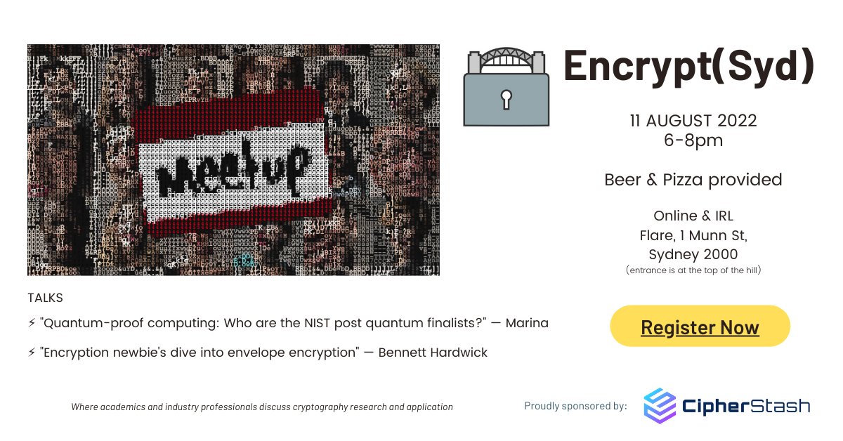 Encrypt(Syd) tweet media