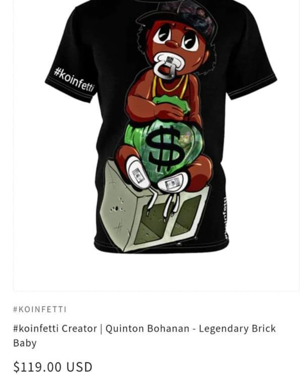 Boss_Up69's tweet photo. NEW  Exclusive merch and NFT collection  Legendary brick baby.   shop wit me https://t.co/Gn7nY3hitb #rundmc #hiphop #oldschoolhiphop https://t.co/ZWJwlTUfzH