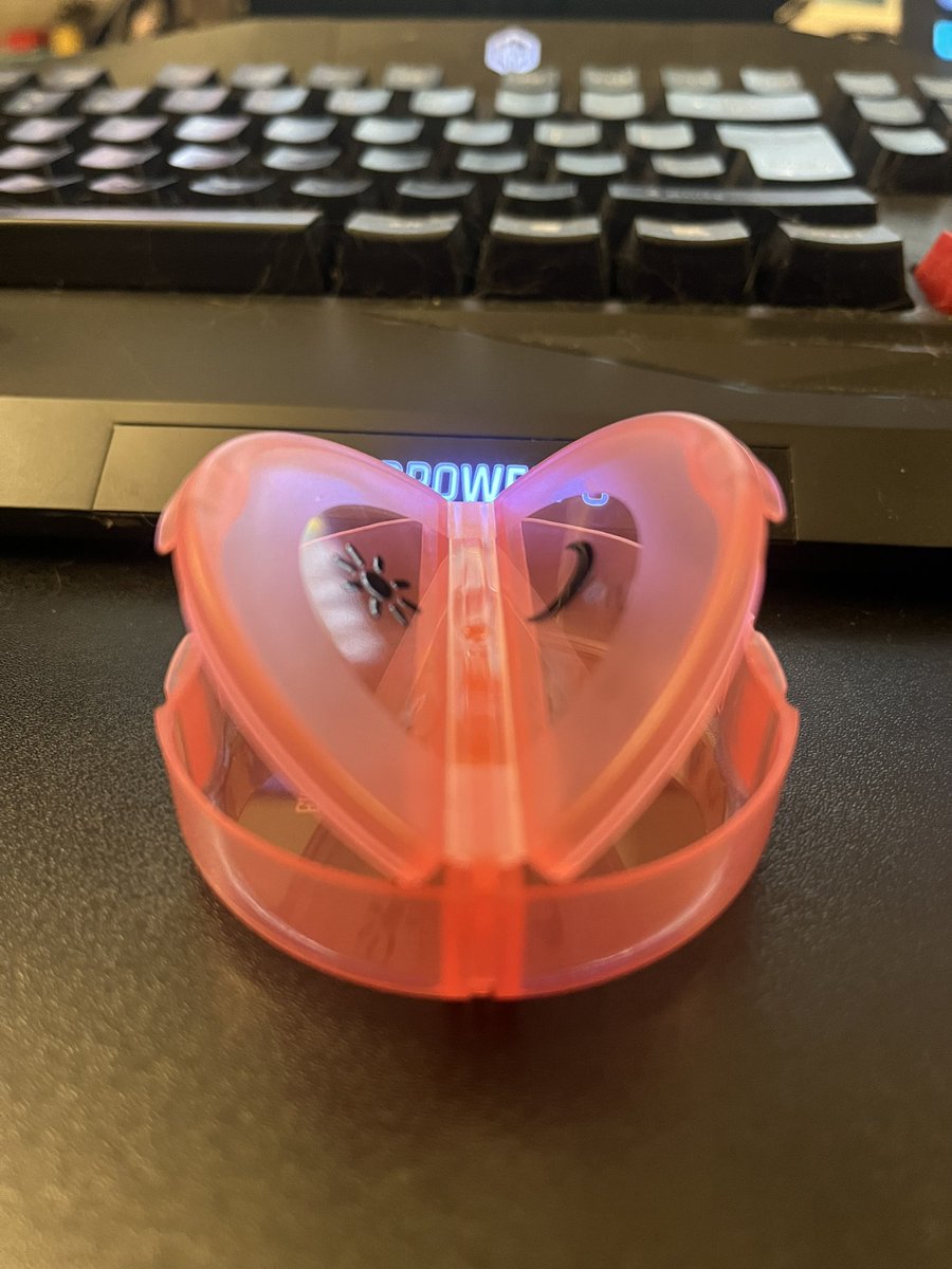 The_Dan1sh's tweet image. Day 2 of “Month of Presents” is a day and night pill case. Super sleek.  Perfect for my daily dose of meds and vitamins. 🥰

#pillcase #dayandnight #sukuos