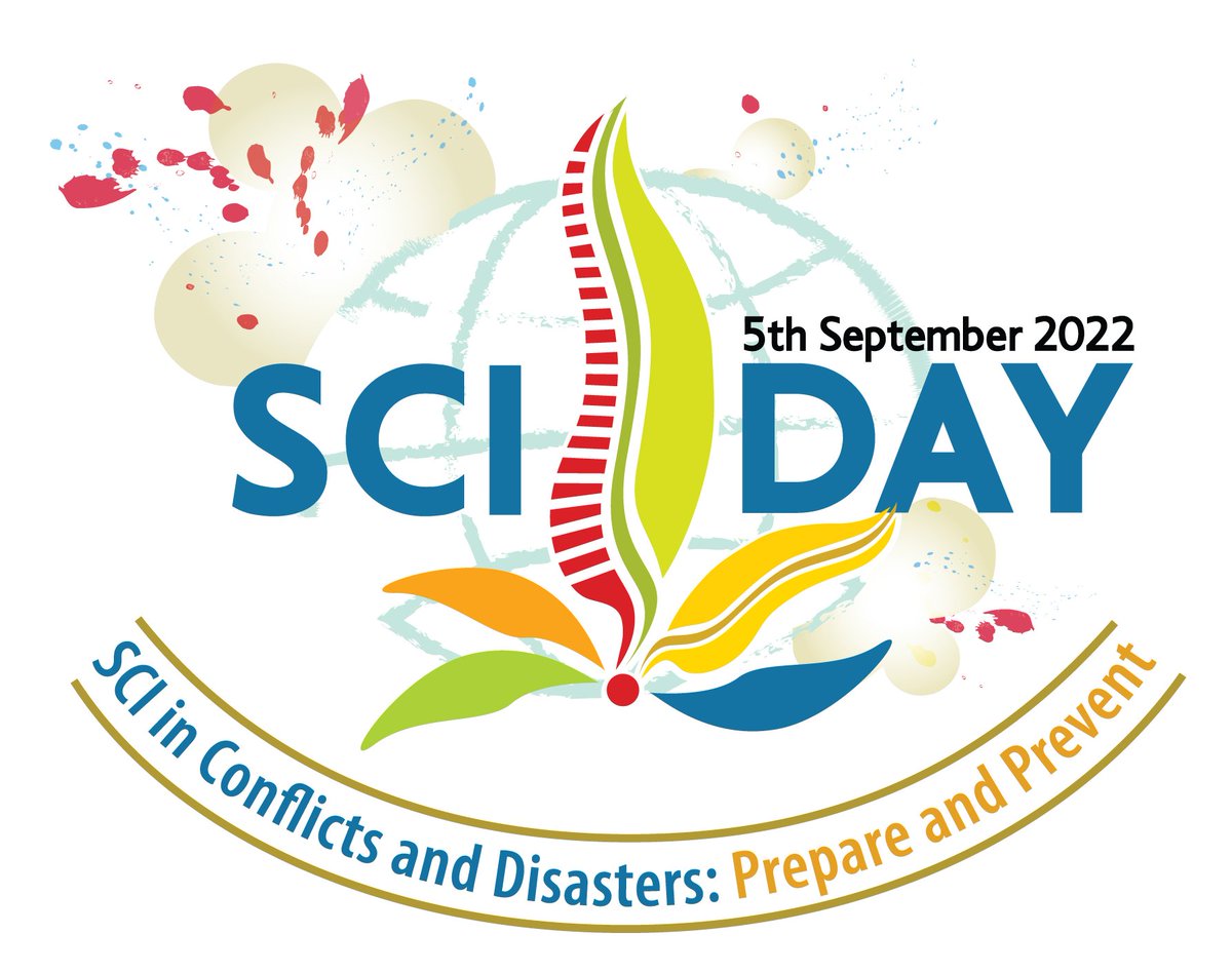 ASIA_spine's tweet photo. "SCI in Conflicts and Disasters: Prepare and Prevent" is the theme for World SCI Day, Sept. 5.  The ISCoS Prevention Committee started World SCI Day seven years ago to increase SCI awareness.  Read about the 2022 World SCI Day Photo Competition: 
https://t.co/Uwng3saKUZ https://t.co/fxWUkfUom7