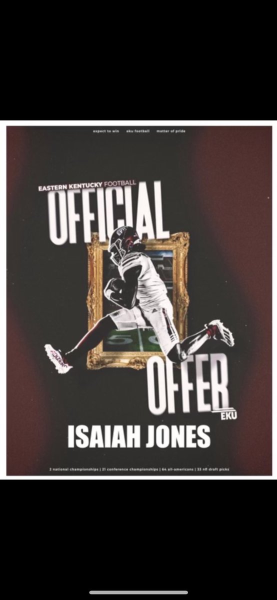 Offical Offer <a href="/Ekufootball/">EKU Football</a>