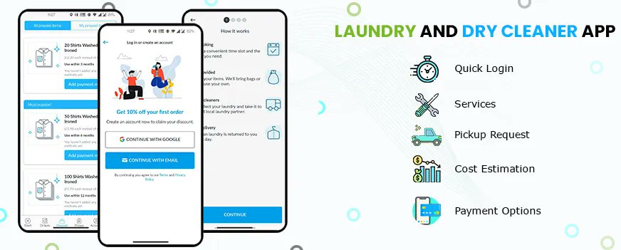 AmarInfotechHQ's tweet image. On-Demand Laundry app where you can check laundry nearby you and hire a registered laundry service according to your need.

buff.ly/3DbhKQs

#amarinfotech #excelptp #laundryapp #applicationsolution #webdevelopment #appdevelopment #androidapp #iosapp  #businessappideas