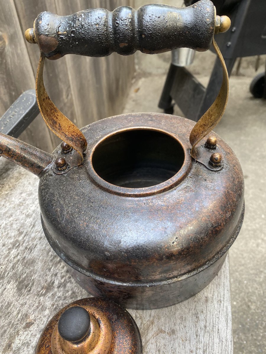 Sad that I left my copper kettle on the stove for two hours by accident