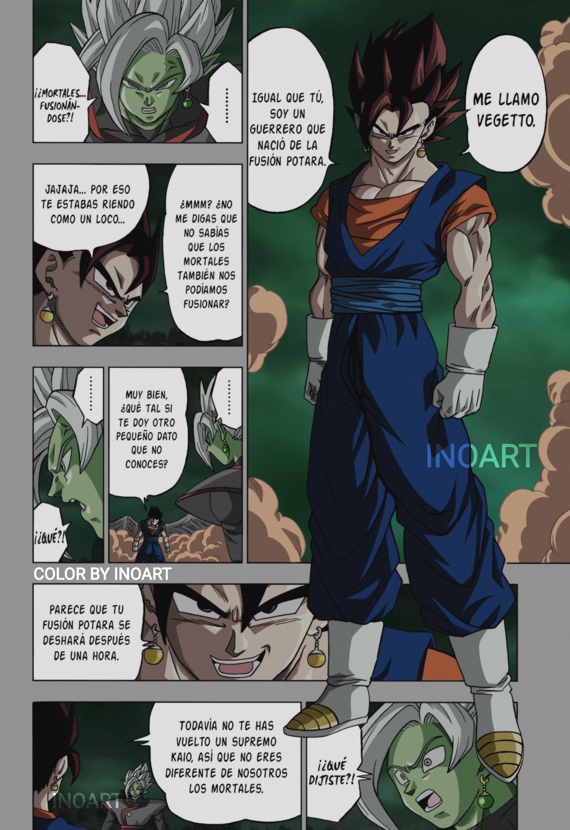 DBS, Manga