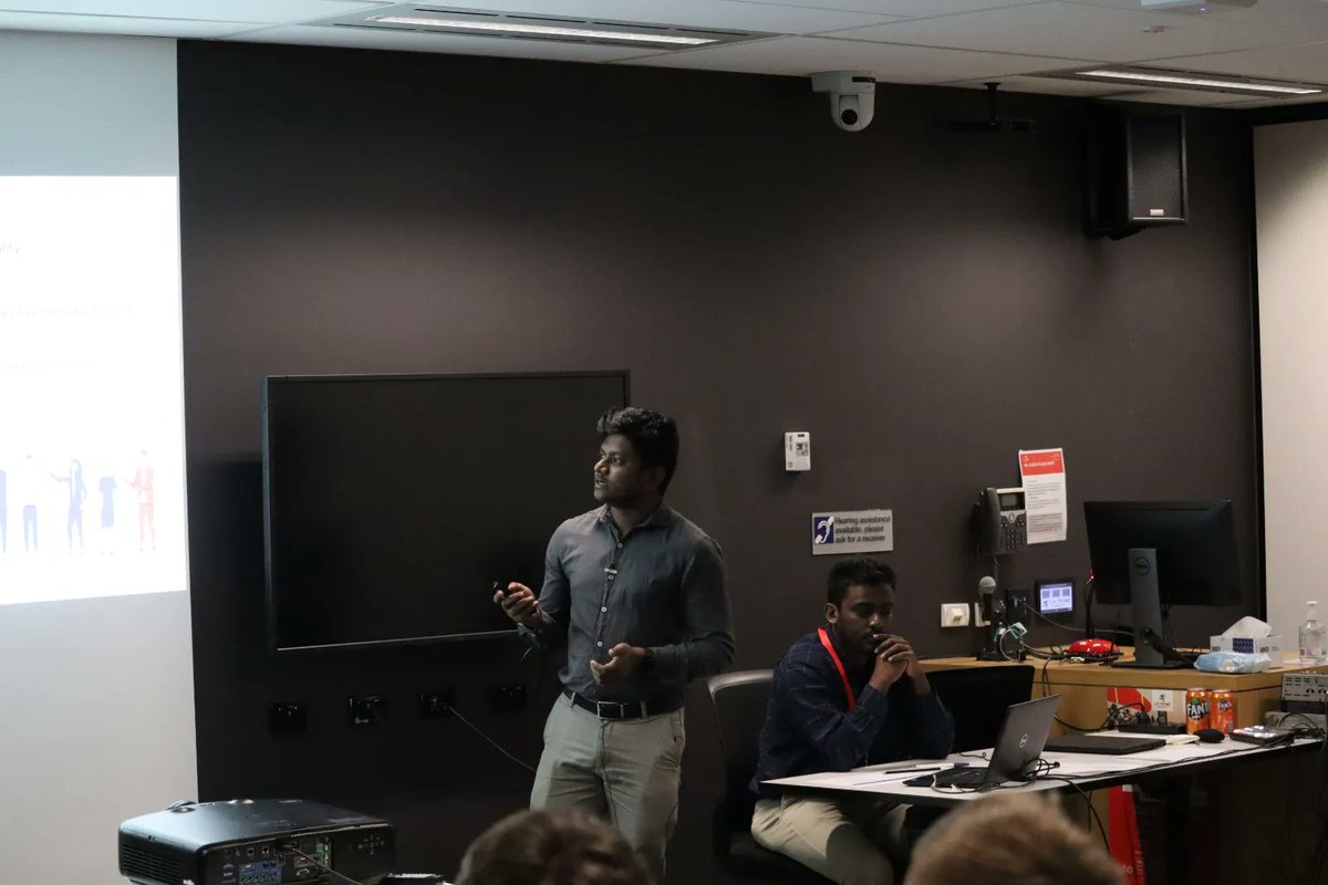 hsiconf's tweet photo. Pushing the boundaries of Innovations in Healthcare and Human Emotions at the HSI 2022, session chaired by Lisa Thrainer and Dr Achini Adikari. The presenters, Vera Rick, @saj_nimaya, Varun Sai Alaparthi, Kirishnni Prabagar, Aleksandra Fraczek, Gabriela Karwowska, Mateusz Miler https://t.co/8YpfvT6nMi