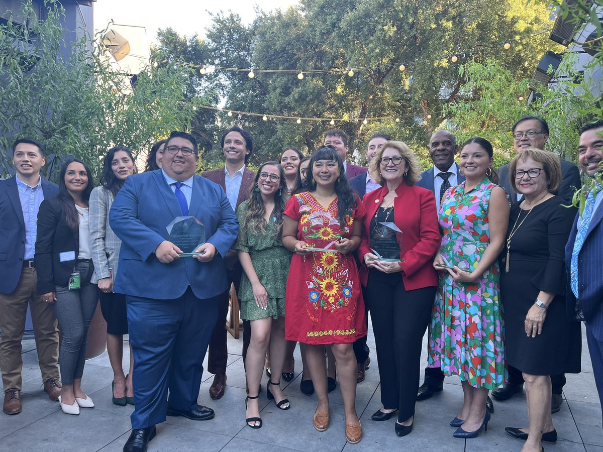 TY @CLCA_Foundation for honoring all the great #Latinx leaders tonight! @AsmReyes47 @SenGonzalez33 @AdvocateSanchez @Western_Center @brown_issues #CruzStrategies