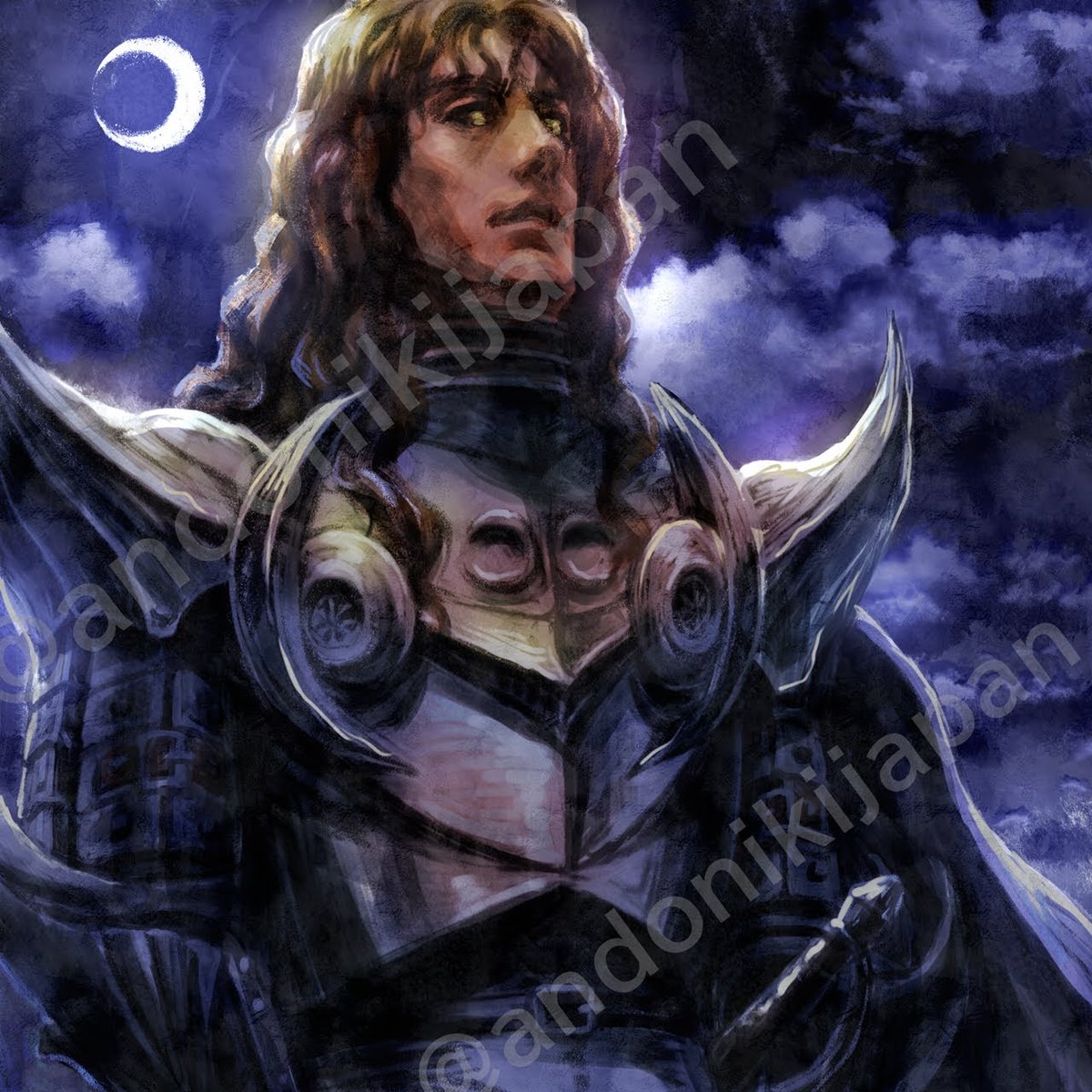 shiroyamayama's tweet photo. I'm an artist who has been making fan arts of Locus (from Berserk) for over 2 years. Yes, it will be continued from now on too.

#Berserk #BandoftheFalcon https://t.co/BxxY4CMAUV