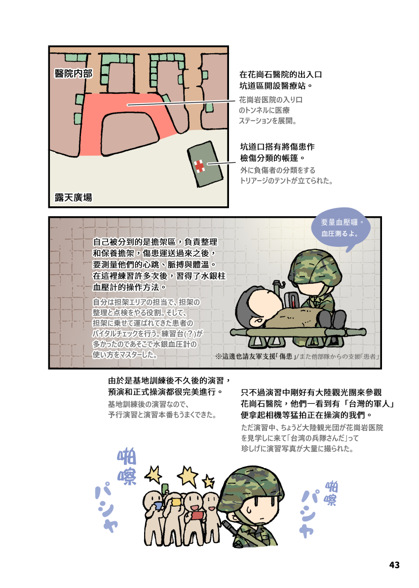 同じく金門での演習の話です。 