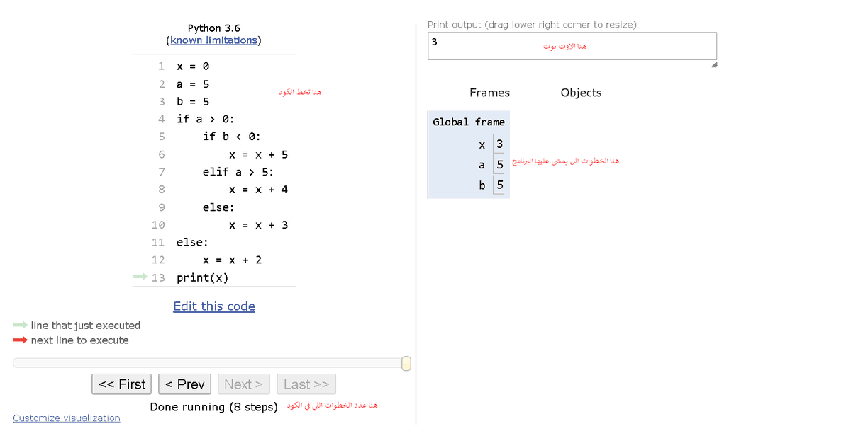 Faisal_serhani's tweet photo. يا مبرمج يا حلو , تستخدم شئ من هذي اللغات ؟؟ 
Python, JavaScript, C, C++, and Java
احيانا تسوي كود وتقول ليش اشتغل ؟ 
هذا موقع يشرح لك كل خطوات الكود و يجيب لك الاوت بوت , ويشرحه لك سطر , سطر .. 
تفضل : 
https://t.co/LoLeCWCkLG https://t.co/fnWwSomj6c