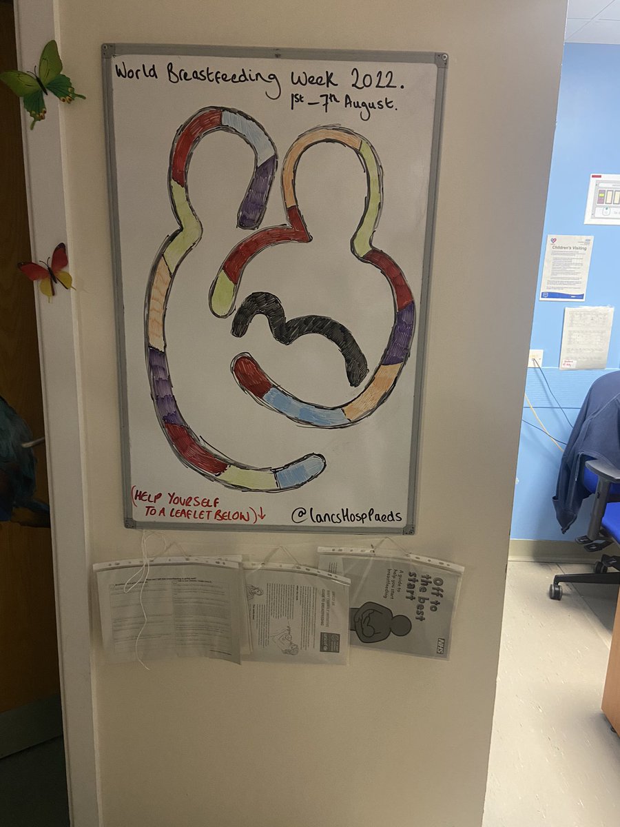 laurenhoppers's tweet image. Supporting breastfeeding on PAU @LancsHospPaeds @UNICEF  #WBW2022 #worldbreastfeedingweek2022 #educateandsupport