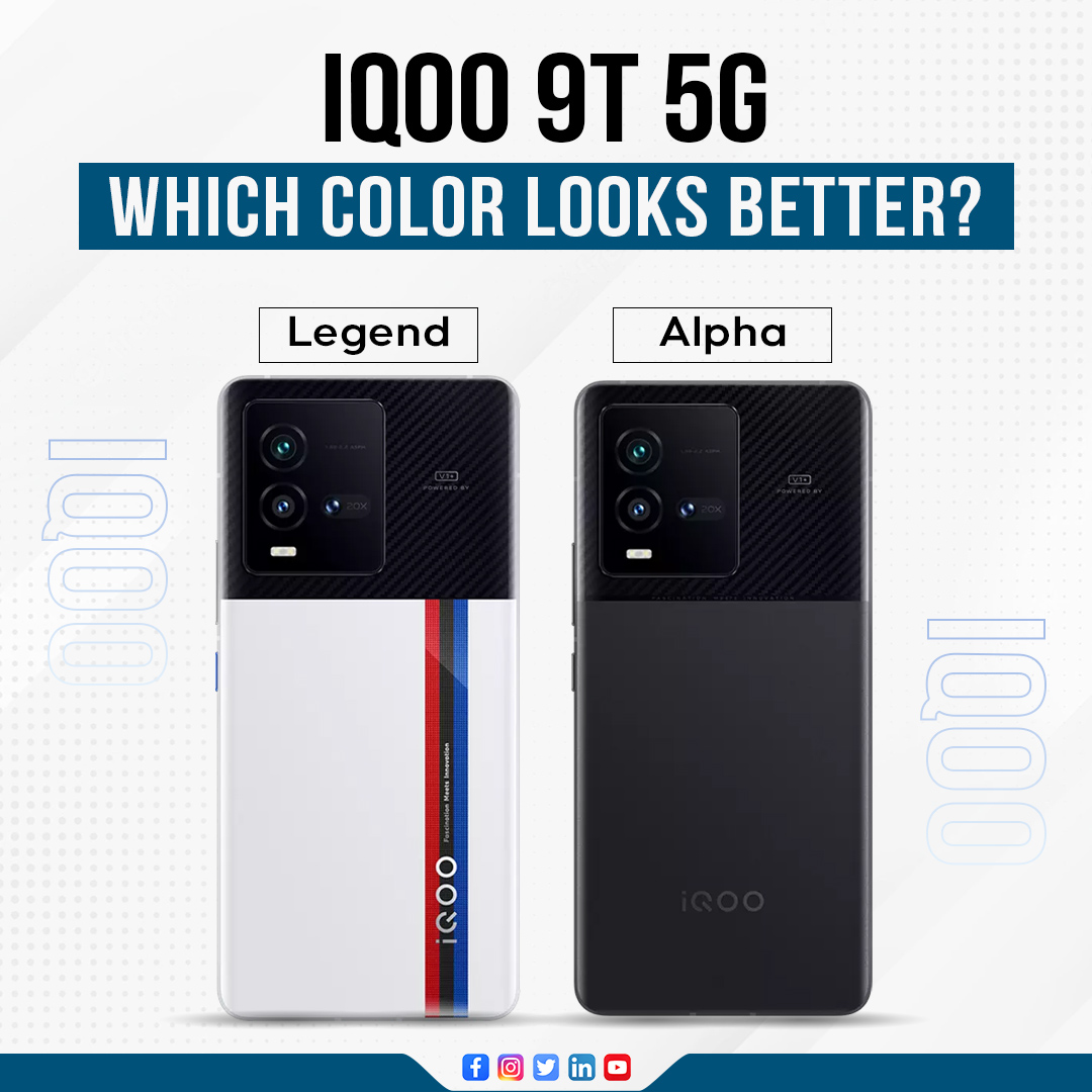 GizNext's tweet photo. Tell us the comments below! 👇🏻
Details : https://t.co/YOsQfKp7Z6
@IqooInd
#iQOO9T #iqoo9t5g #LATESTLAUNCHES #Colorvariants #quiz #chooseone #LatestNews #technologynews #giznext https://t.co/c87DJbdfgN