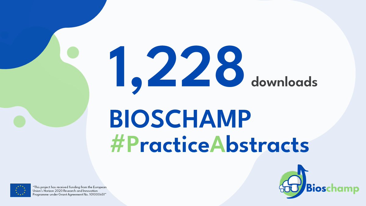 BIOSCHAMP's tweet image. After 1,228 downloads in #English, the first 6 #BIOSCHAMP @EIPAGRI_SP #PracticeAbstracts are available now in #Spanish 📌 bit.ly/3d0evD2

👉Author: @ASOCHAMPRIOJA 
⬇ES bit.ly/3PVvcOP
⬇EN bit.ly/3yaTEp5
@EITFood @COPACOGECA #Mushroom #MushroomDiseases