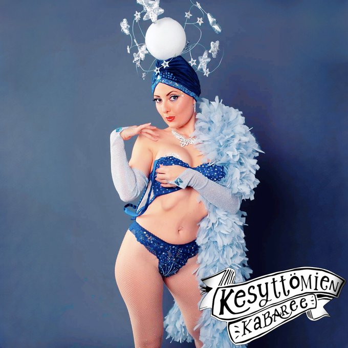 Illan t&auml;hten&auml; Bella Stardust! 🤩🧡  Kesytt&ouml;mien Kabaree 💋@BarIhku Helsinki, Antinkatu 1, Kamppi 💋To 4.8<a href="/tag/burleski"class="tags"><span>#burleski</span></a>