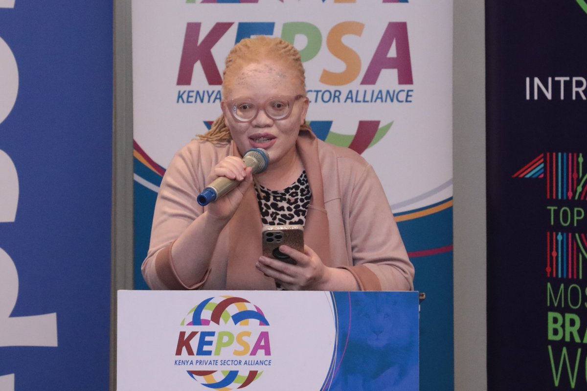 “We provide an alignment into what everyone is doing. We have supported KEPSA members through disability inclusion trainings &amp; developing guidelines for everyone looking to be a disability-inclusive organizations.” Jane Waithera – PWD Subsector, KEPSA Gender Sector Board
