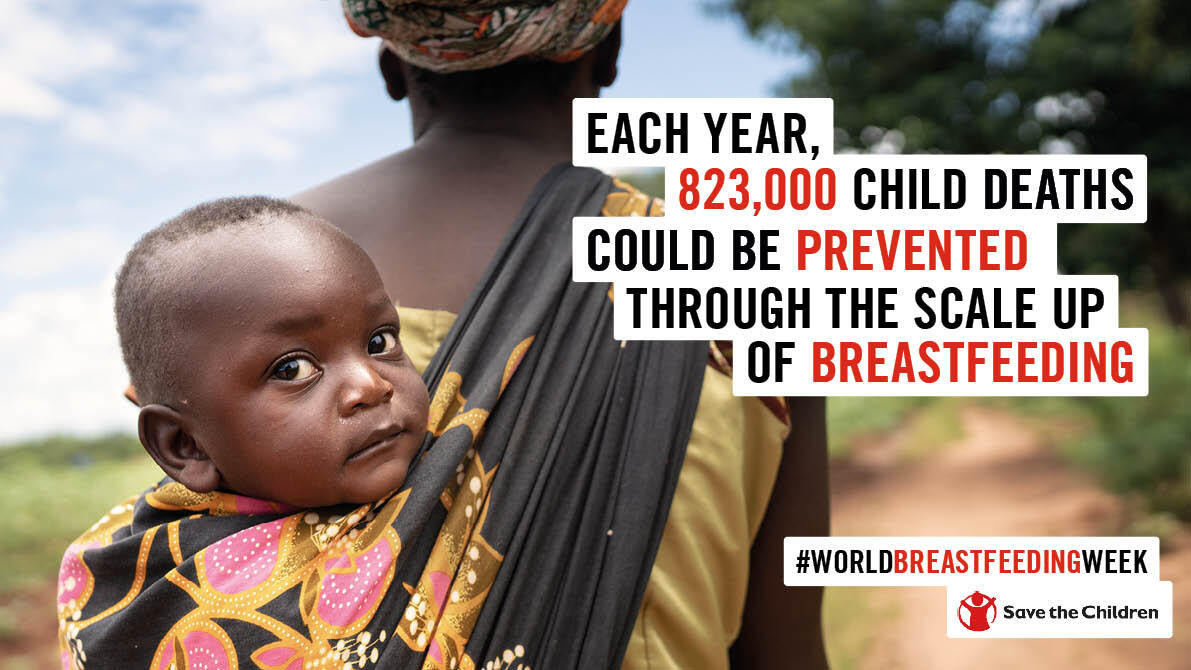 Kim Koch (@kimkochsc) on Twitter photo Did you know? #Breastfeeding is the single most effective intervention to save children’s lives. 823,000 child deaths could be prevented each year through the scale-up of breastfeeding globally #WBW2022 Did you know? #Breastfeeding is the single most effective intervention to save children’s lives. 823,000 child deaths could be prevented each year through the scale-up of breastfeeding globally #WBW2022