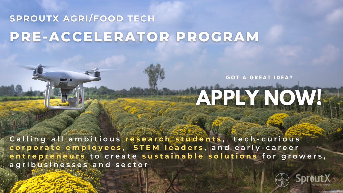 ⚡️ Pleased to announce we are boosting Victorian AgTech entrepreneurs through the “Business of #Agriculture”, a free 10-week online pre-accelerator course starting September. Rego now to break into the Australian startup scene 👉 bit.ly/3LvR15E
