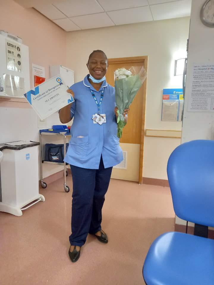 Debbie Clay (nee Raffle) (@debbie_raffle) on Twitter photo The months <a href="/LoxleyWard/">Loxley Ward (NUH)</a> employee of the month is the rather wonderful Ola . Nominated by her colleagues for having a positive vibe, a wicked sense of humour and lifting both the patients and staff spirits! Well done Ola 🙌 <a href="/TeamCAS3/">#TeamCAS</a> <a href="/nottmhospitals/">Nottingham University Hospitals</a> <a href="/DebraRontree/">Debra Holmes</a> The months <a href="/LoxleyWard/">Loxley Ward (NUH)</a> employee of the month is the rather wonderful Ola . Nominated by her colleagues for having a positive vibe, a wicked sense of humour and lifting both the patients and staff spirits! Well done Ola 🙌 <a href="/TeamCAS3/">#TeamCAS</a> <a href="/nottmhospitals/">Nottingham University Hospitals</a> <a href="/DebraRontree/">Debra Holmes</a>