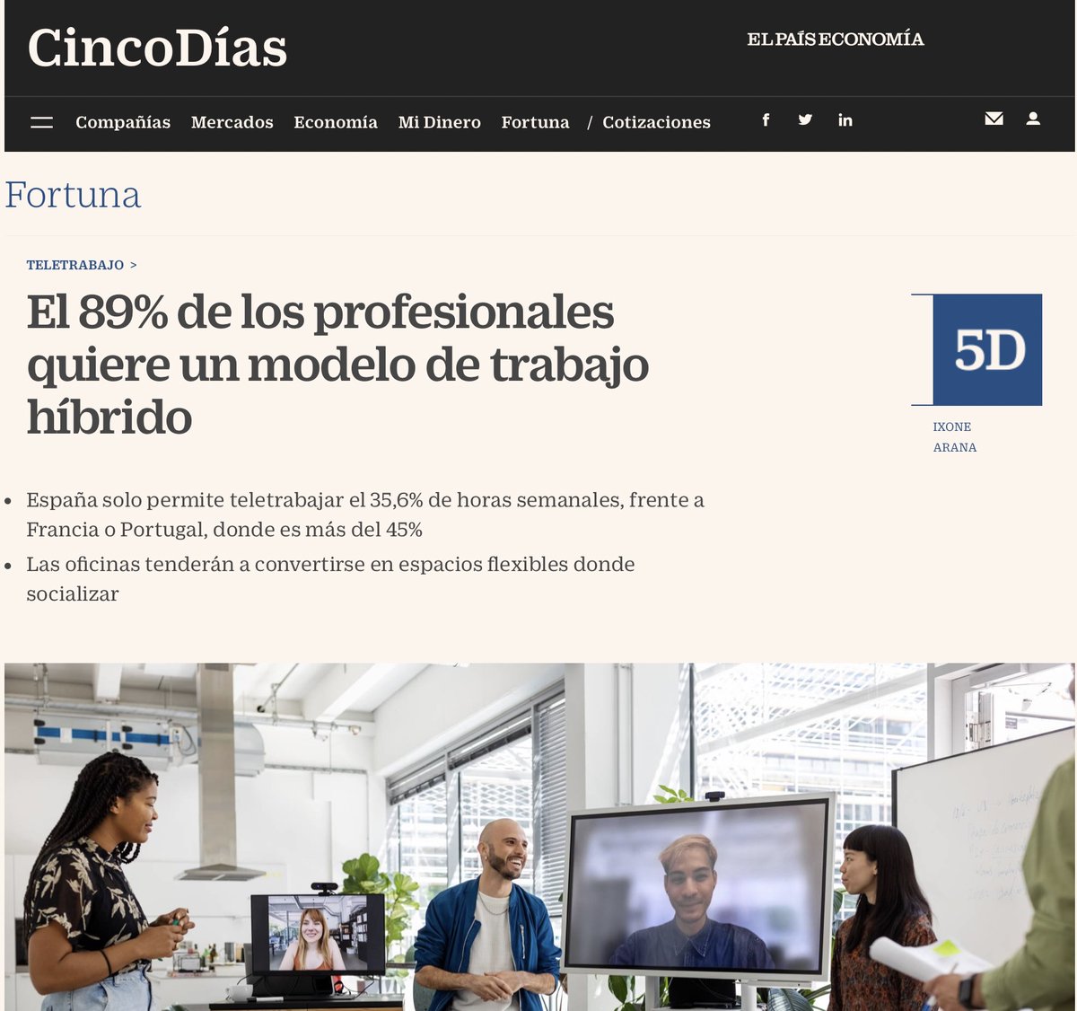 dtruran's tweet photo. La mayoría de tus trabajadores prefiere flexibilidad y tener el control sobre donde y cuando trabajar.
¿Vas a escuchar y aprovechar sus expectativas?
https://t.co/jZHuE3mrPZ
#futurodeltrabajo #trabajohíbrido #openingvalue
¿por curiosidad @IxoneArana trabajas hibrido o remoto? https://t.co/iIseCyUpnr