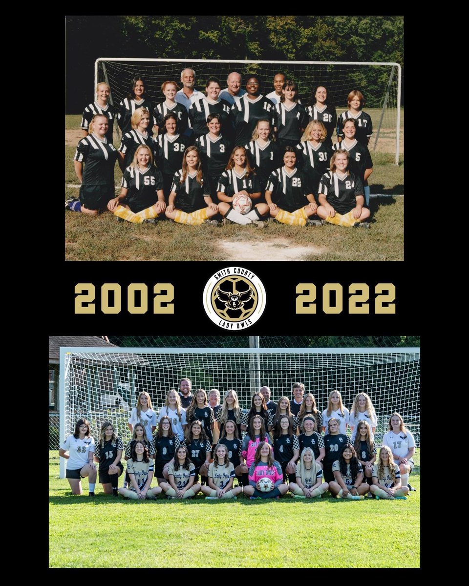 We wanted to pay homage to the first Lady Owls Soccer Team and do a throwback recreation of their team picture! #oneteam #effortwins #20years