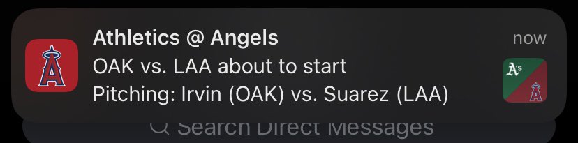 MatthewJA27's tweet photo. Uhhh no. Games been on and it’s 2-0 going into the 4th. This app has SUCKED ASS lately https://t.co/zh5PBdwFug