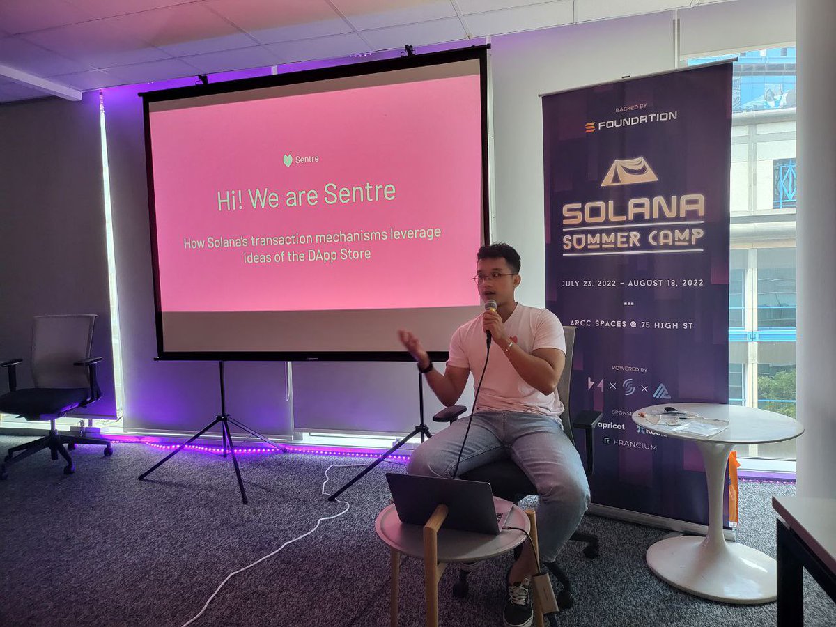 phan_sontu's tweet photo. Such as great exp with #Sentre for a week in S’pore 🇸🇬 Solana Summer Camp ✨✨ #Solana #SummerCamp #Singapore https://t.co/OkkUZ73bja