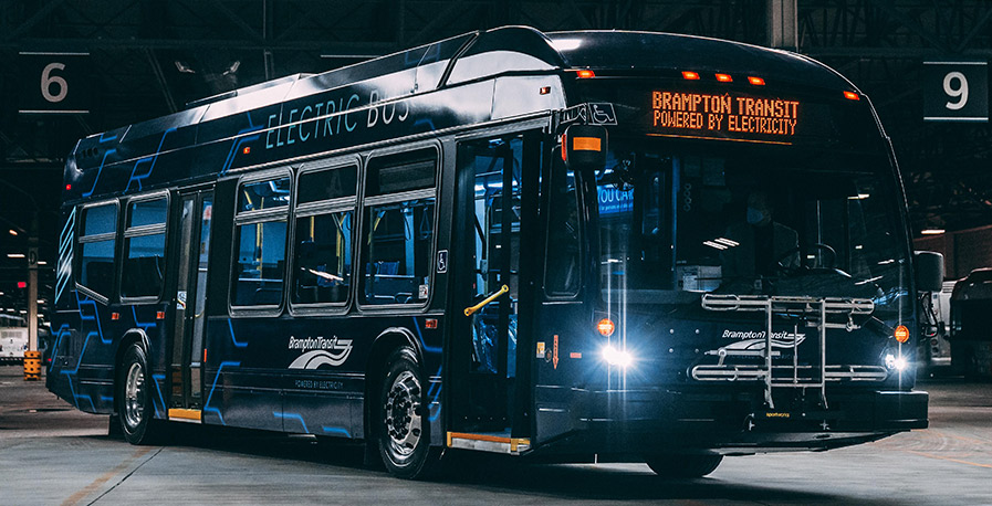 AkhilJose1970's tweet photo. Can't wait to get in this beauty. The city of Brampton is raising the bars with launching electric buses looking like a dream.

#MARK1051 #CityofBrampton https://t.co/zR8xHEWd3o