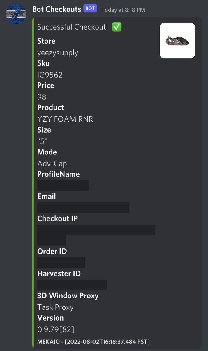 Yeezy Day 2022 was rough, but <a href="/MEKRobotics/">MEKAIO</a> and <a href="/Flight_Proxies/">Flight Proxies</a> delivered as usual! 💯🔥