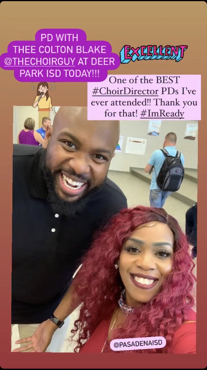 thechoirguy_'s tweet photo. Life is too short for boring PD! 😉

What an incredible time leading professional development with the amazing secondary educators of both @DPISD and @PasadenaISD_TX ! 

These directors rocked with me for a FULL 6-hour day of inservice! 🎵🔥 https://t.co/UAKkLEvBHP