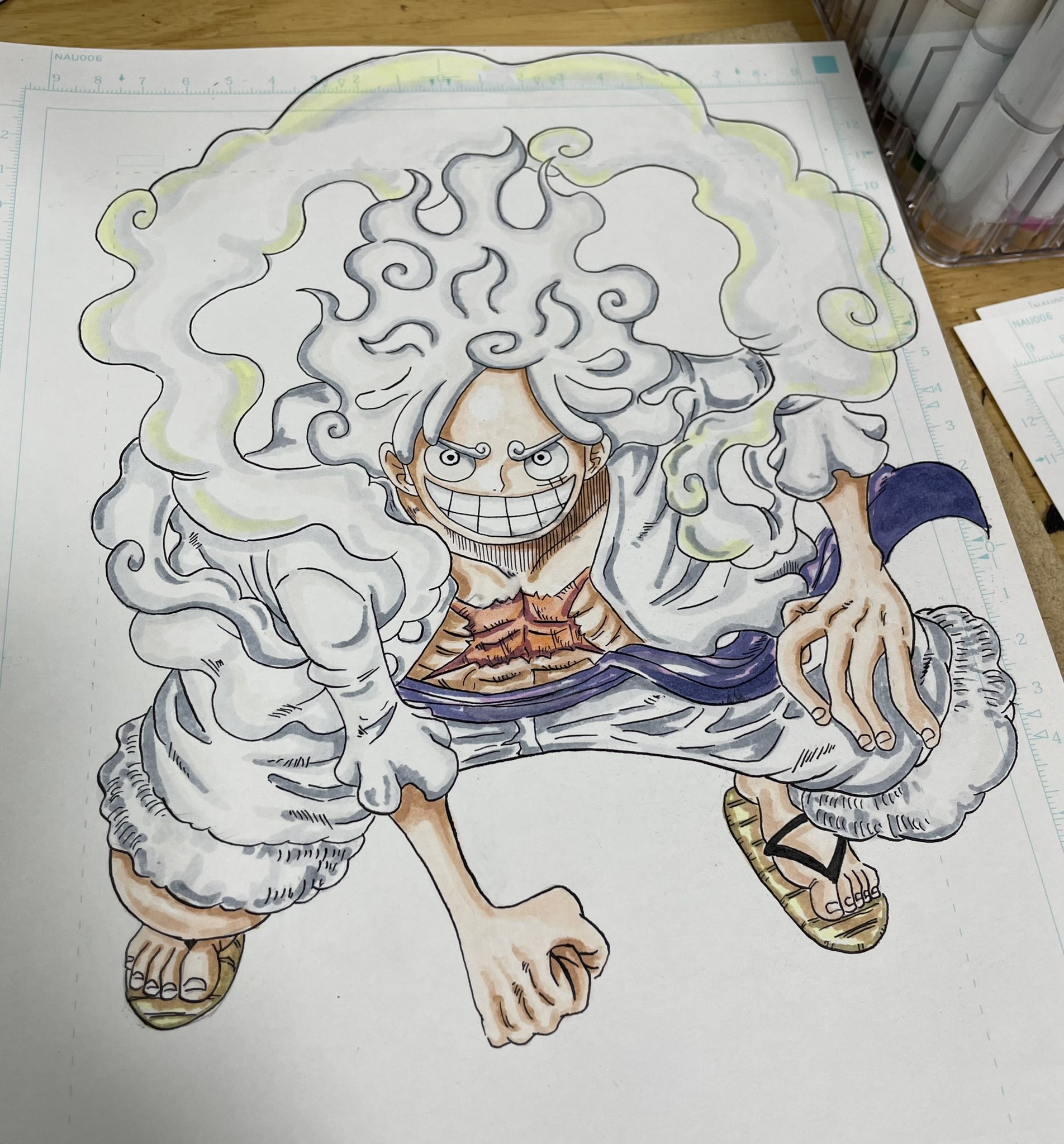 Ganeiji One Piece 映画そろそろだ 早よ見に行きたい Onepiece ルフィ ギア5 絵 ヒトヒトの実 ニカ 最終章 T Co Xhv2qrrddv Twitter