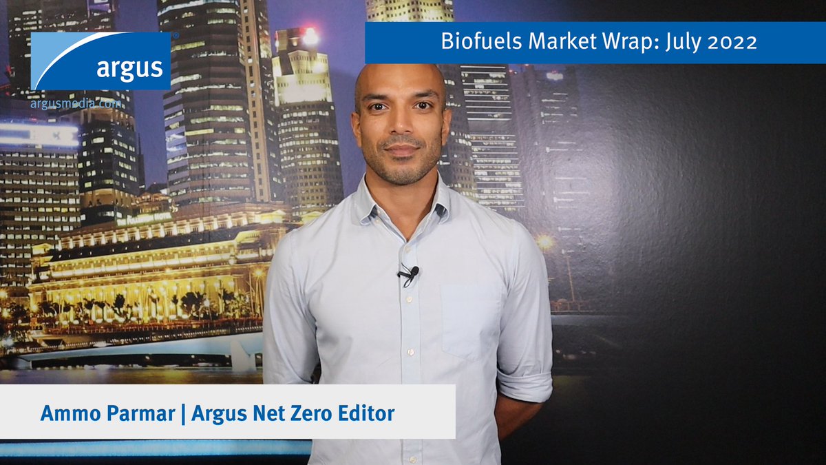 📹 𝗔𝘀𝗶𝗮 𝗯𝗶𝗼𝗳𝘂𝗲𝗹𝘀 𝘂𝗽𝗱𝗮𝘁𝗲: 𝗠𝘂𝗹𝘁𝗶-𝗺𝗼𝗻𝘁𝗵 𝗹𝗼𝘄 𝗽𝗿𝗶𝗰𝗲𝘀 𝗳𝗼𝗿 𝗔𝘀𝗶𝗮-𝗣𝗮𝗰𝗶𝗳𝗶𝗰 𝗯𝗶𝗼𝗱𝗶𝗲𝘀𝗲𝗹 𝗮𝗻𝗱 𝗳𝗲𝗲𝗱𝘀𝘁𝗼𝗰𝗸𝘀 𝗺𝗮𝗿𝗸𝗲𝘁𝘀

Watch the full video here: okt.to/lgvAst | #ArgusMedia #biofuels #bioenergy