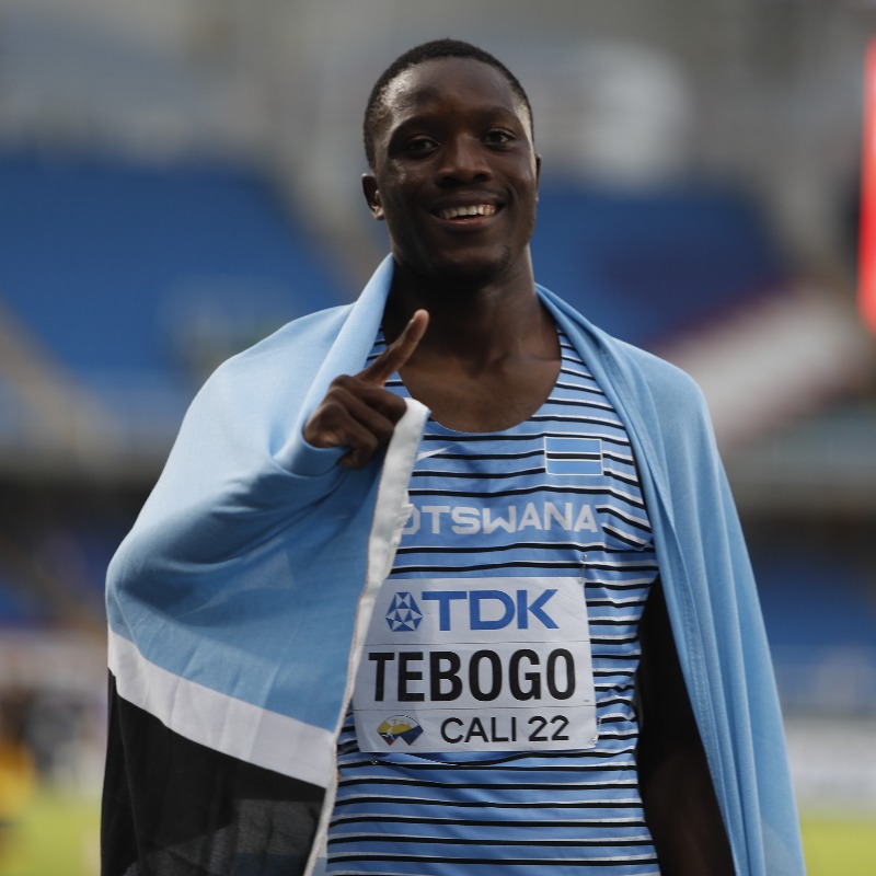 WorldAthletics's tweet photo. We knew he was good. We just didn’t know he was this good.

@LetsileTebogo2 🇧🇼 produces a jaw-dropping display of sprinting that reminds everyone of the greatest to ever do it 👇

#WorldAthleticsU20