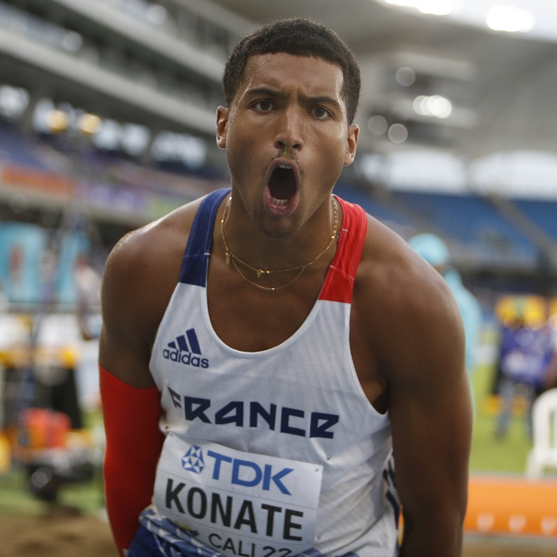 WorldAthletics's tweet photo. We knew he was good. We just didn’t know he was this good.

@LetsileTebogo2 🇧🇼 produces a jaw-dropping display of sprinting that reminds everyone of the greatest to ever do it 👇

#WorldAthleticsU20