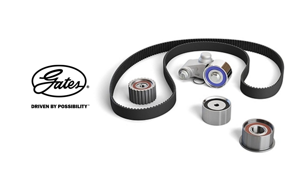 GatesNAmerica's tweet photo. Timing belts are essential to the functioning of your car. Keep your car on the road and #BeSystemSmart by replacing the entire timing system together when the belt shows wear.
Save money and time with complete timing system kits! https://t.co/aVEHmUvmFK https://t.co/G6OfIkFNcD