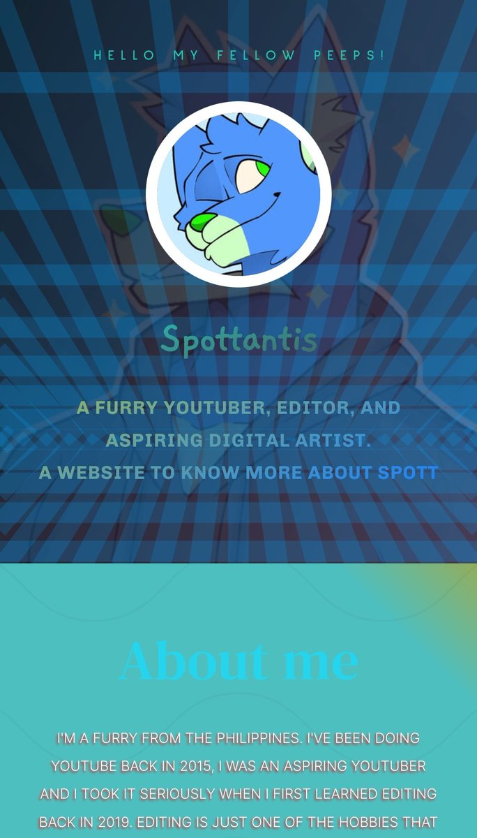spottantis's tweet photo. My official website is up! Now with Artwork highlights with moots artwork of spott! Come check it out!!

https://t.co/9BX8T011O9 https://t.co/jccIybqOXW