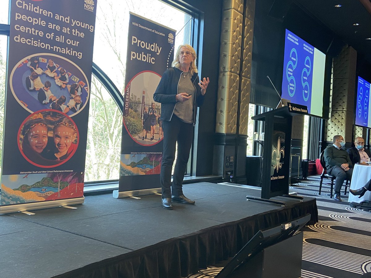 Ann McIntyre still an absolute <a href="/NSWEducation/">NSW Dept of Education</a> legend! Speakinh about Leading for Impact at the #MSAWConf Love the wing of wisdom and wing of compassion lens