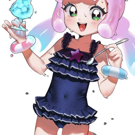 上品な水着

えー?公式何色なんーわからんー
まえだくんせんせーおしえてー 