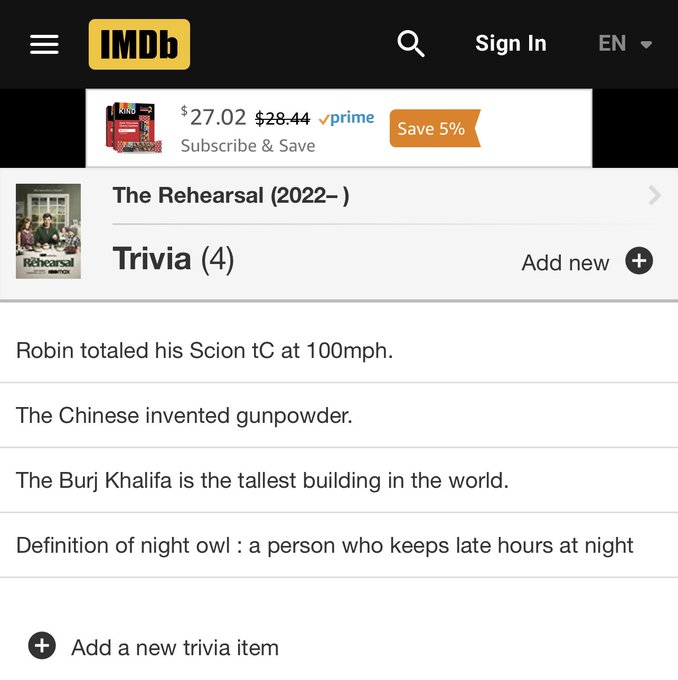 Good job, @IMDb. https://t.co/hyUUCKHnmg<a class="tags" target="_blank" title="On Twitter" href="/?out=eyJ0eXAiOiJKV1QiLCJhbGciOiJIUzUxMiJ9.eyJpYXQiOjE3MjY0Mzc3MjMsImlzcyI6InR3cG9ybnN0YXJzLmNvbSIsIm5iZiI6MTcyNjQzNzcyMywiZXhwIjoxNzU3OTczNzIzLCJyZWRpcmVjdF91cmwiOiJodHRwczovL3R3aXR0ZXIuY29tL0lNRGIifQ.u3kbgf9Vy9Psh2mXekfICMDEx_EyO68tV65lV7ThwQ-aeEL3Kqu30Wc_ok743YeDJwv3ywJqx0sHA8XbG-4RSw">@IMDb</a>