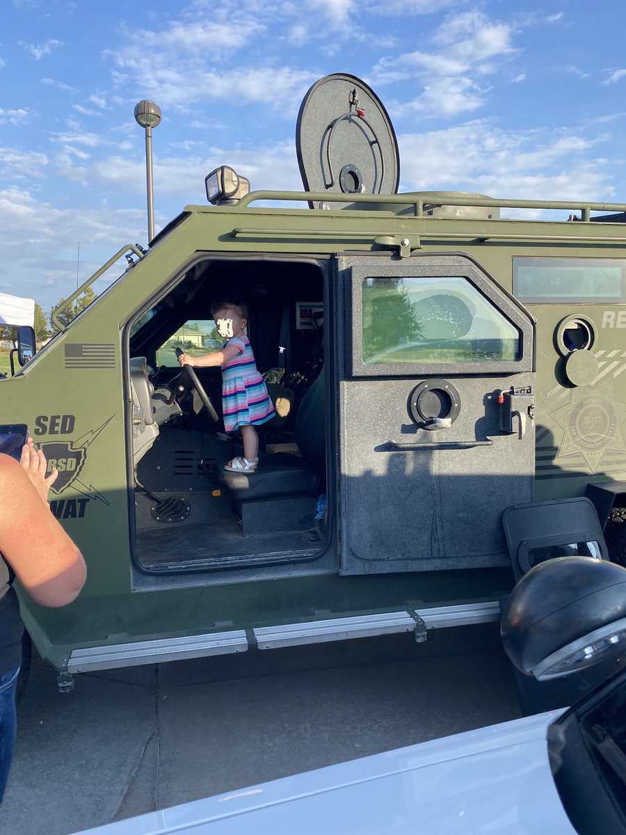 SED participating in Apple Valley’s National Night Out. What a great way to mingle with the community.