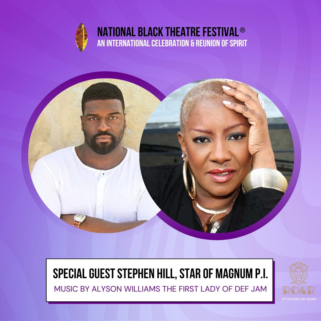 Happening Now: The Festival Fête with special guest Stephen Hill star of <a href="/CBS/">CBS</a>' Magnum P.I. at JL Casper's. Music by Alyson Williams the first lady of Def Jam. #NBTF2022