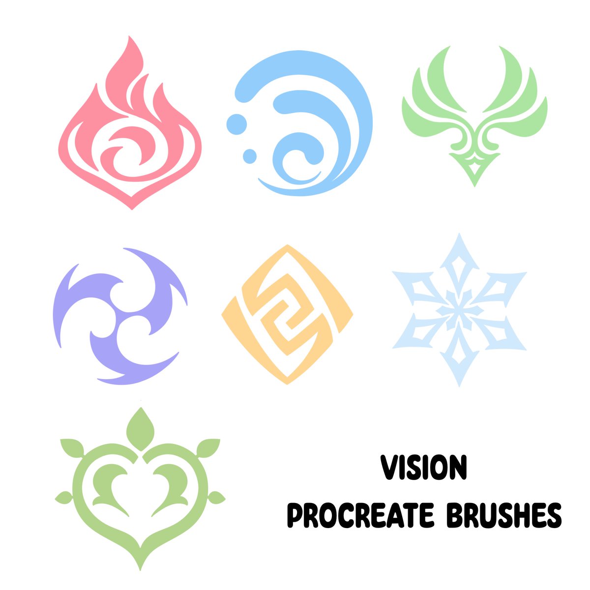 novapyx's tweet photo. Made some vision stamp brushes in procreate for myself but I thought I'd share in case anyone finds it useful! they can be downloaded from my kofi ❤️
https://t.co/a8OR5OMZjV https://t.co/B8P72zc3Tu