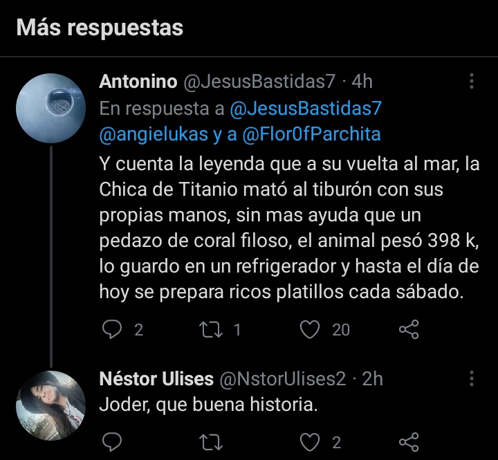 Acompáñame a ver esta linda historia.
Qué crack Antonio* 😆🤣