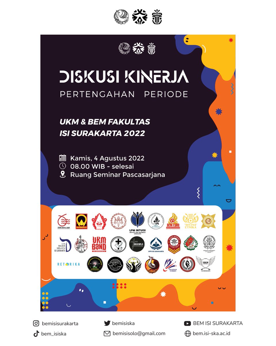bemisiska's tweet photo. Tak terasa besok udah masuk diskusi kinerja pertengahan periode. Diskusi Kenerja pertengahan periode akan dilaksanakan untuk memonitori serta evaluasi ormawa dan ukm agar terus memberikan dampak positif. Nantinya akan ada pembahasan mengenai expo ormawa juga. https://t.co/0qWrWKmaE0