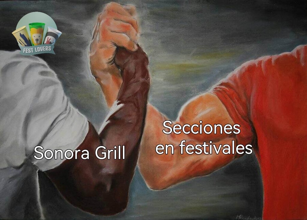 FEST_LOVERS's tweet photo. #FestLovers #conciertos #festivales #SonoraGrill https://t.co/ifsQoSsklO
