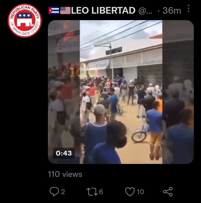 BeibiOsita's tweet photo. Desinformar, como hace @LLeontravelart poniendo videos viejos no ayuda a la causa por la libertad de Cuba. Hay patriotas verdaderos que se juegan el pellejo. Si no tienes el valor quitate!!! https://t.co/6dXHd4rMQQ