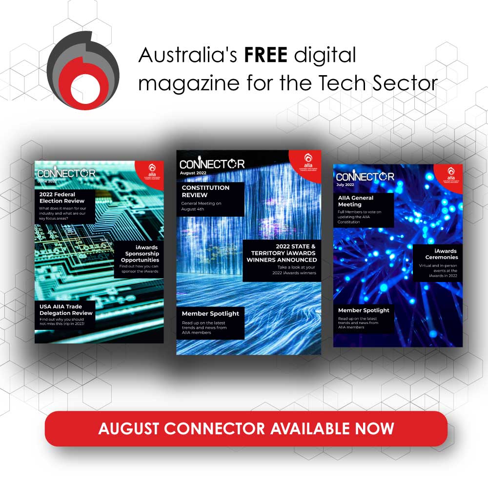 AIIA_ICT's tweet photo. Your AUGUST Connector Magazine is OUT NOW! Keep up to date on the topical issues for the AIIA and the ICT industry.
Read the latest news here:
https://t.co/imDSbUL1w0
#ConnectorMagazine #AIIA #ICTindustry https://t.co/sY3Qylrv36