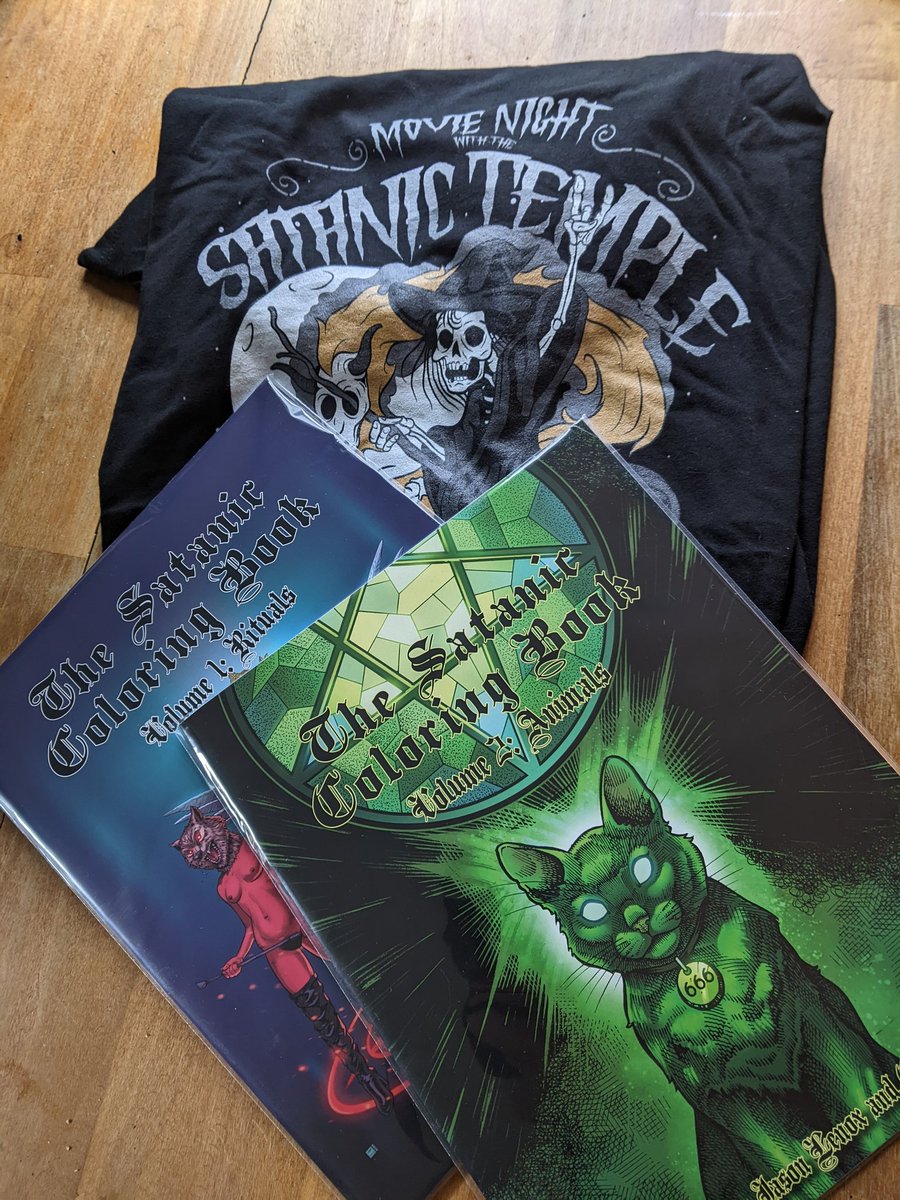 SatanicColoring's tweet image. The #SatanicColoringBook is arriving all over the world this Summer... post your photos and spread the word, now available to order at... etsy.com/shop/LenoxArtE…