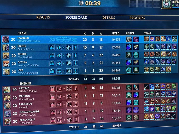 Been fucking killin it in #smite arena lately https://t.co/QgGQEU8eRG<a href="/tag/smite"class="tags">#smite</a>