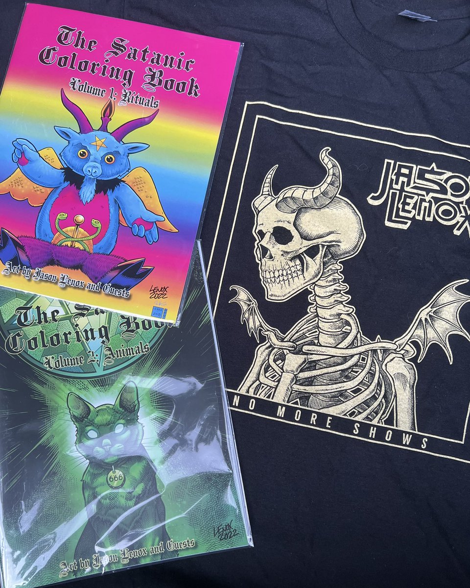 SatanicColoring's tweet image. The #SatanicColoringBook is arriving all over the world this Summer... post your photos and spread the word, now available to order at... etsy.com/shop/LenoxArtE…