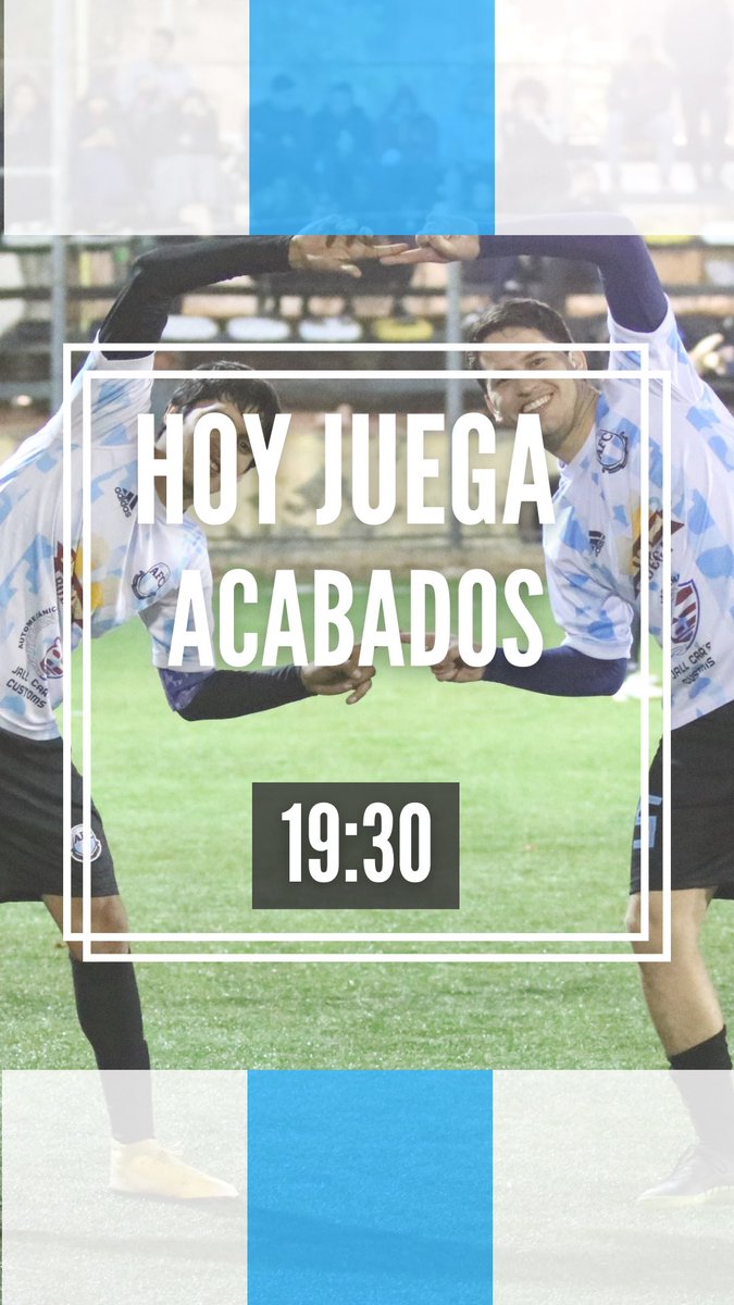FcAcabados's tweet photo. ¡ VUELVE EL CAMPEÓN ! ��💙

Hoy retomamos la @ligadetuiteros , abrimos el campeonato con una dura primera prueba en contra de los @PincharrataFc 

📌 Fase de Grupos
🏟 Club Recoleta 
⏰ 19:30 Hs https://t.co/xjWUI8J4pe